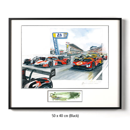 #1102H  'Start to the 24 Hours of Le Mans 2024'