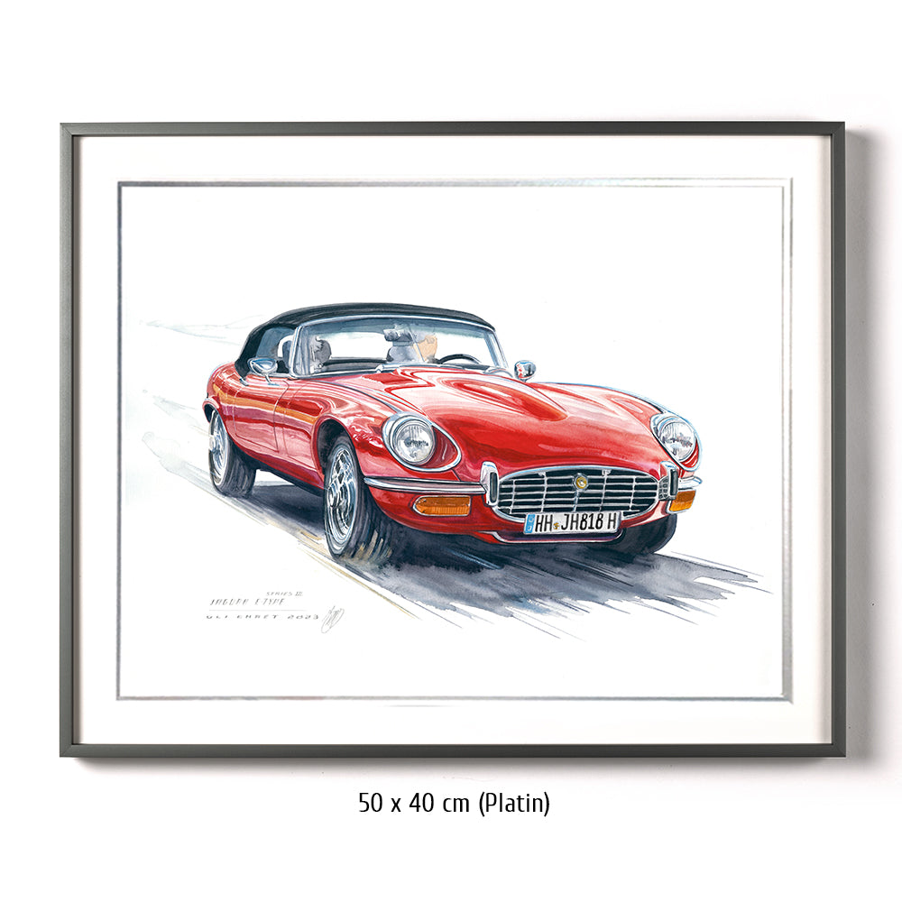 #1106 ""Jaguar E-Type V12 Cabriolet""
