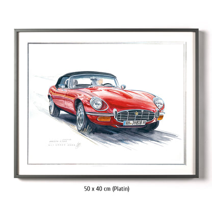 #1106 "Jaguar E-Type V12 Cabriolet"
