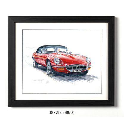 #1106 "Jaguar E-Type V12 Cabriolet"