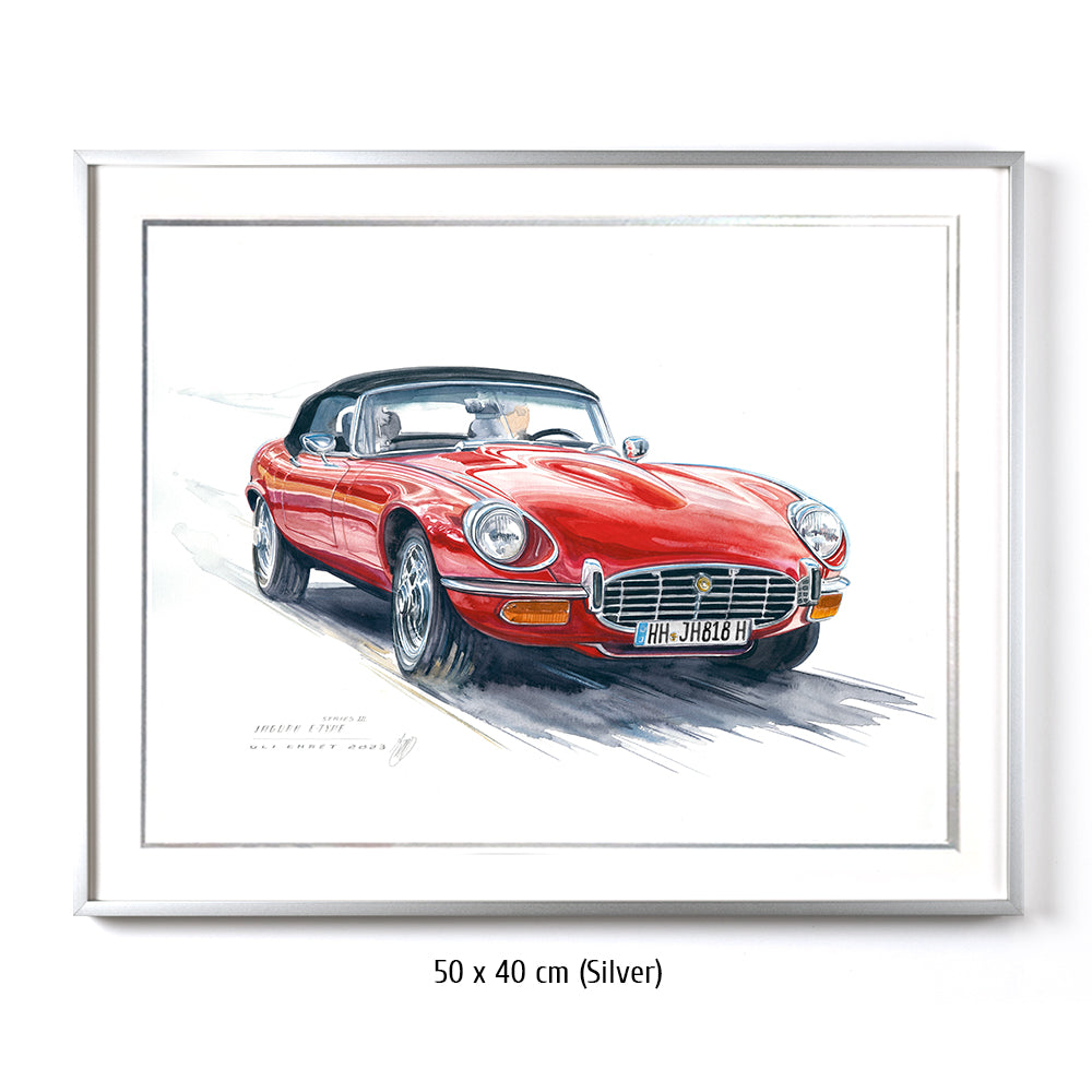 #1106 ""Jaguar E-Type V12 Cabriolet""