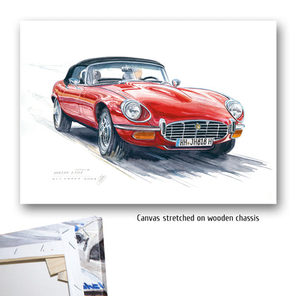 #1106 "Jaguar E-Type V12 Cabriolet"