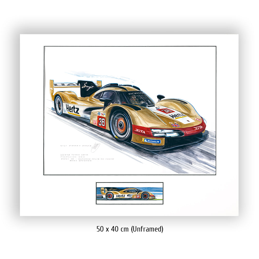 #1117 Porsche 963, #38 Hertz Team JOTA