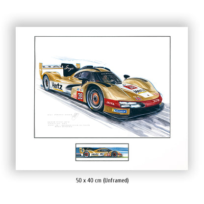 #1117  Porsche 963, #38 Hertz Team JOTA