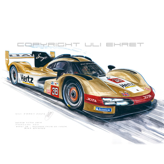 #1117 Porsche 963, #38 Hertz Team JOTA
