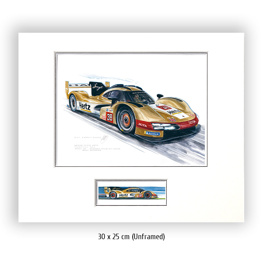 #1117 Porsche 963, #38 Hertz Team JOTA