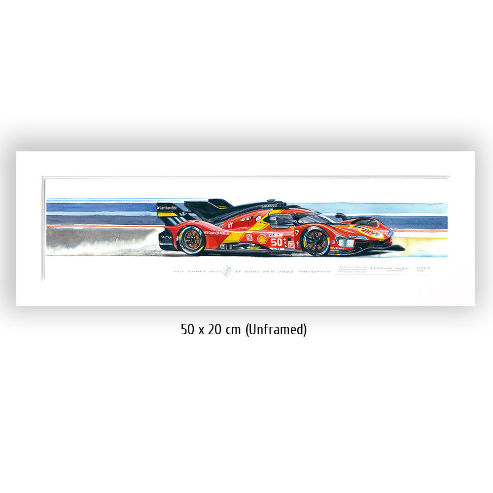 #1130 Ferrari 499P Hypercar #50