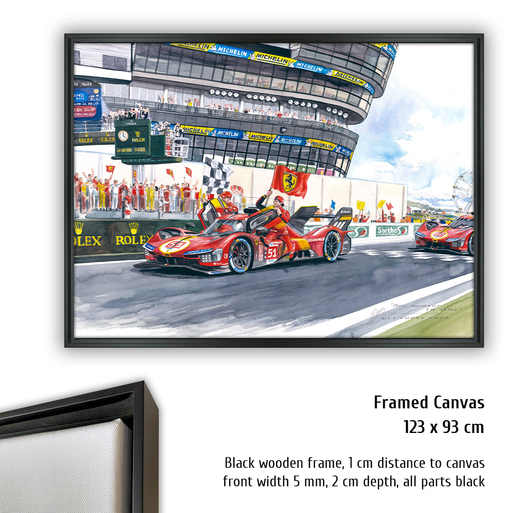 Modèle S, M normal à travers