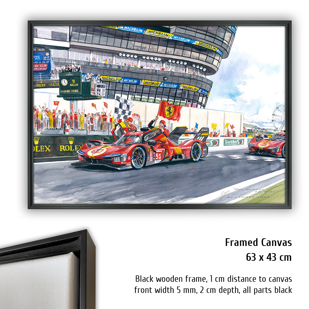 Modèle S, M normal à travers