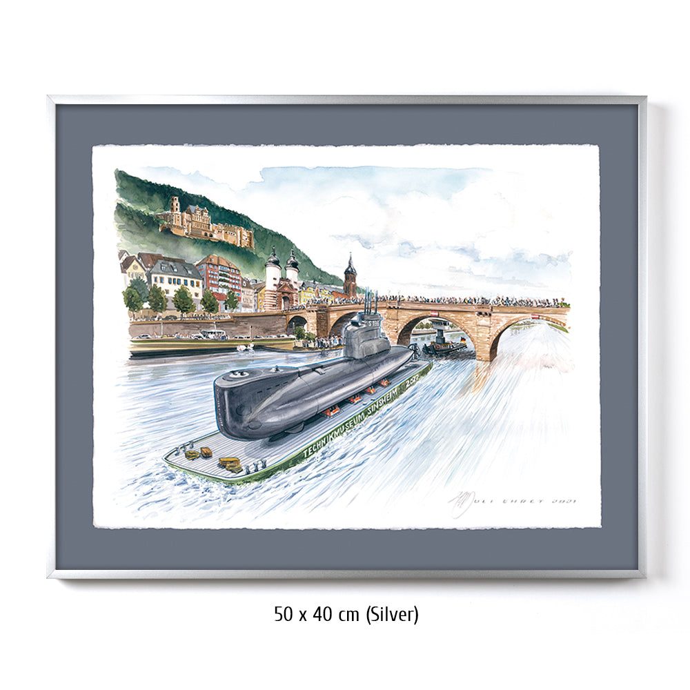 #1144 ""A submarine in Heidelberg""