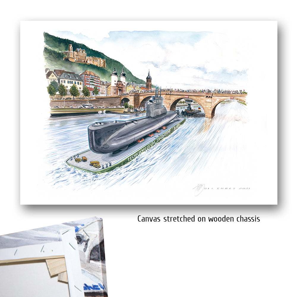 #1144 ""A submarine in Heidelberg""