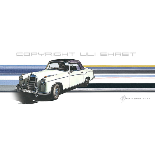 #1150 ""Mercedes Benz 220S Cabriolet""