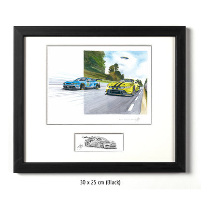 #1186B  'IMSA Ford Mustangs at Le Mans'