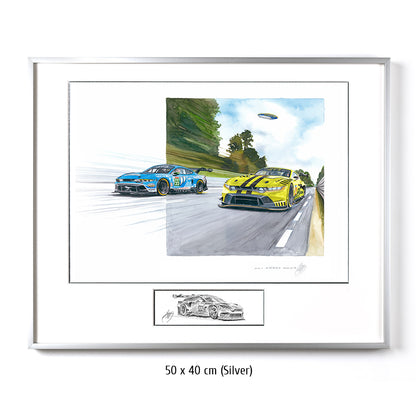 #1186B  'IMSA Ford Mustangs at Le Mans'