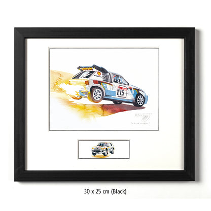 #1232 ""Peugeot 205 GTI"" rally car