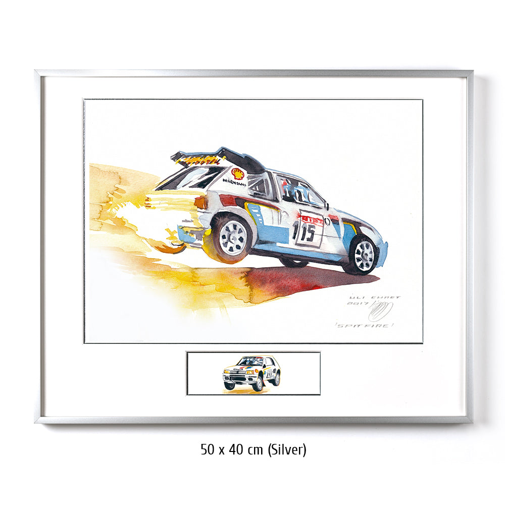 #1232 ""Peugeot 205 GTI"" rally car