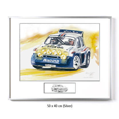 #1233 "Mini Metro 64" Rallye car