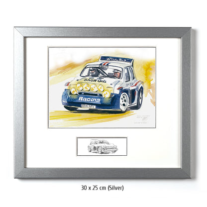 #1233 "Mini Metro 64" Rallye car