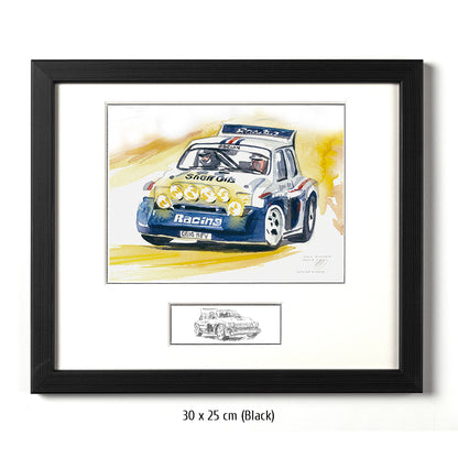 #1233 "Mini Metro 64" Rallye car