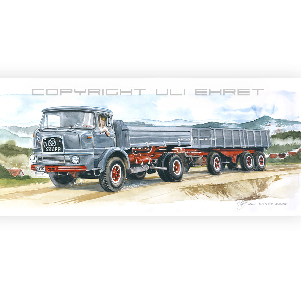 #1277 Krupp Truck F980