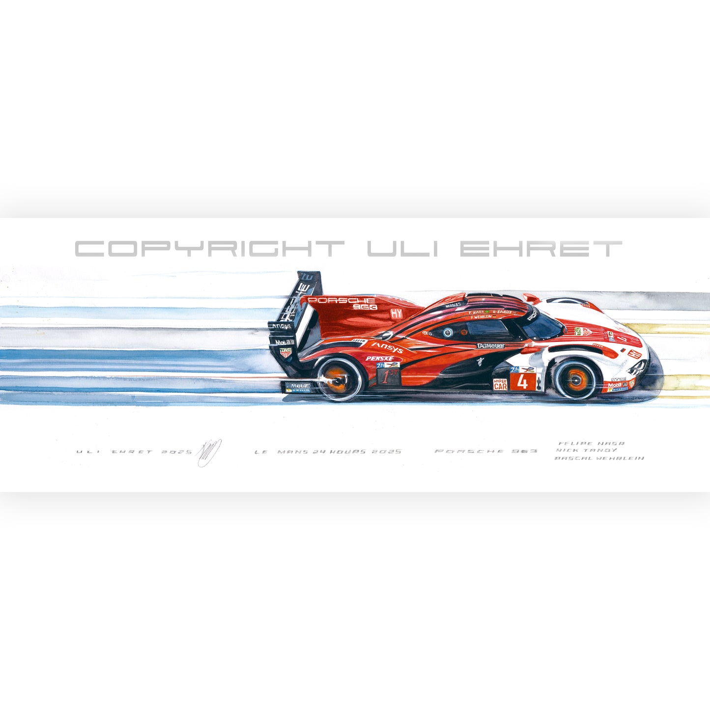 #1304 XS Porsche 963 #4