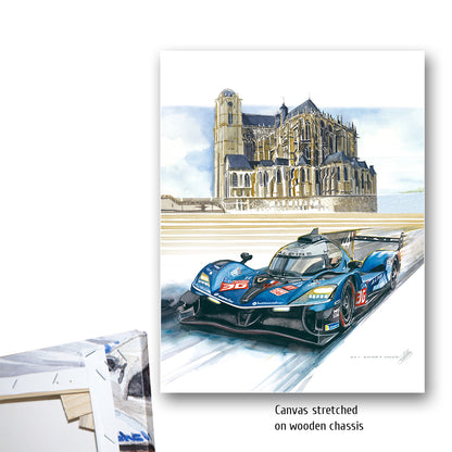 #1336 "Alpine A424 #36"