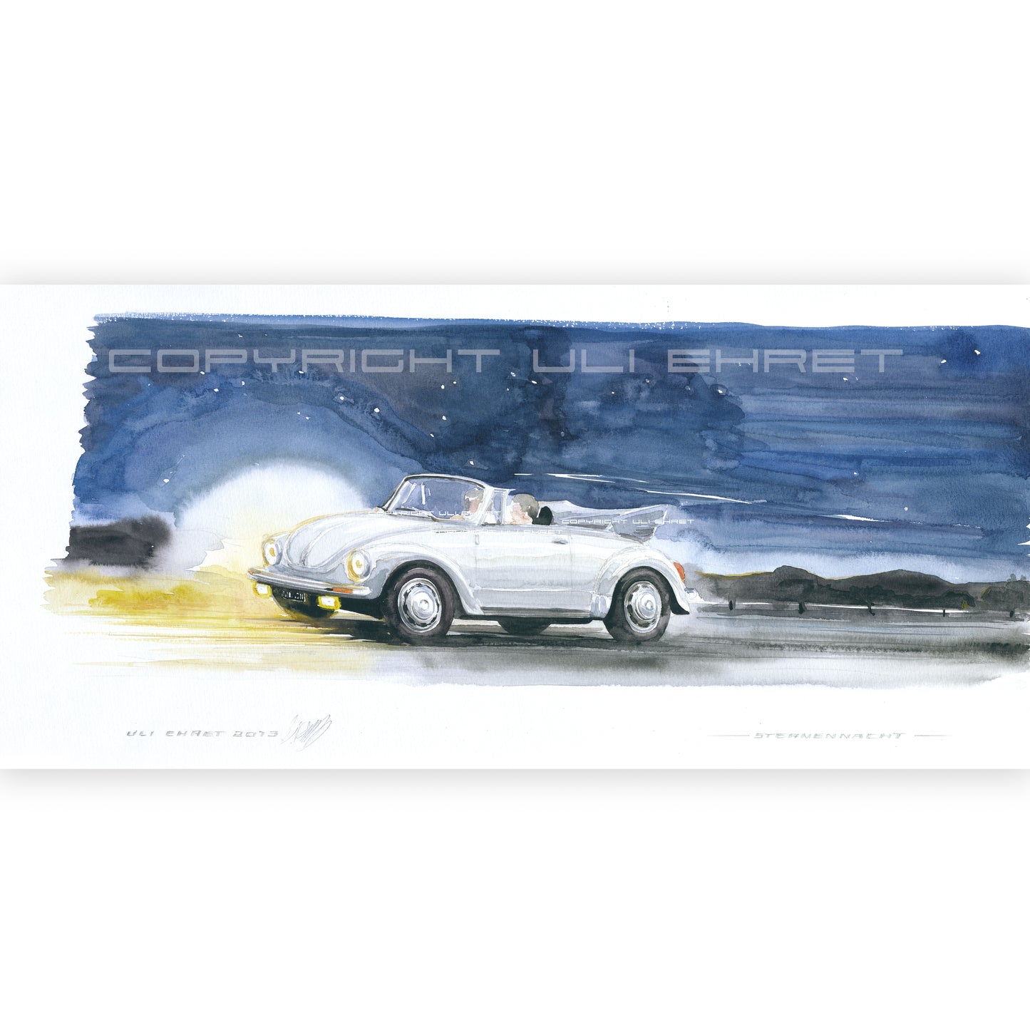 #1344 "Sternennacht" VW Käfer Cabriolet