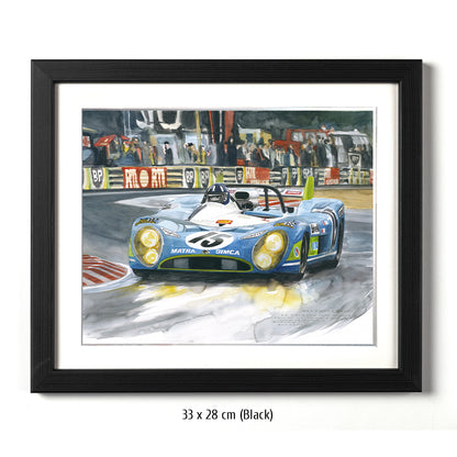 #1422 Matra MS670 Le Mans 24H 1972