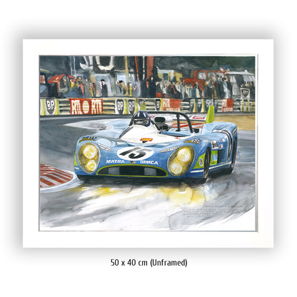 #1422 Matra MS670 Le Mans 24H 1972