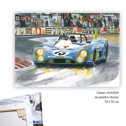 #1422 Matra MS670 Le Mans 24H 1972