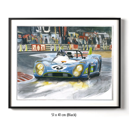 #1422 Matra MS670 Le Mans 24H 1972