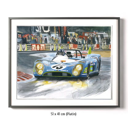 #1422 Matra MS670 Le Mans 24H 1972