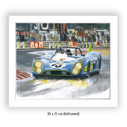 #1422 Matra MS670 Le Mans 24H 1972