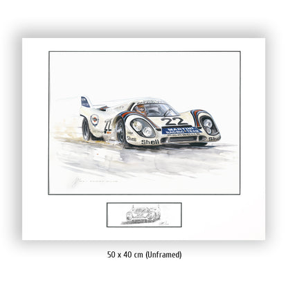 #1423 Porsche 917K Le Mans 24H 1971