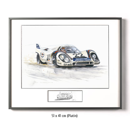 #1423 Porsche 917K Le Mans 24H 1971