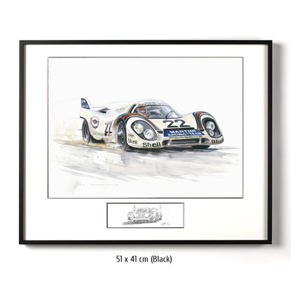 #1423 Porsche 917K Le Mans 24H 1971