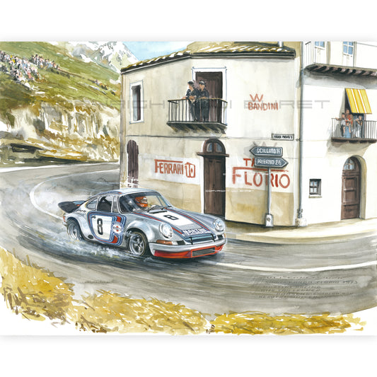 #1424 Porsche Carrera RSR Targa Florio 1973