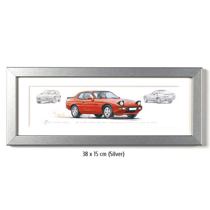 #1454 50 Years Porsche 924 (Red)