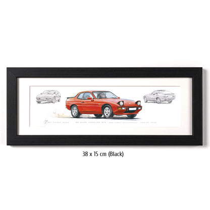#1454 50 Years Porsche 924 (Red)