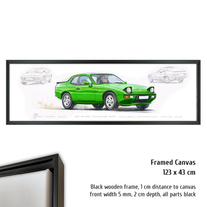 #1455 50 Years Porsche 924 (Signal Green)