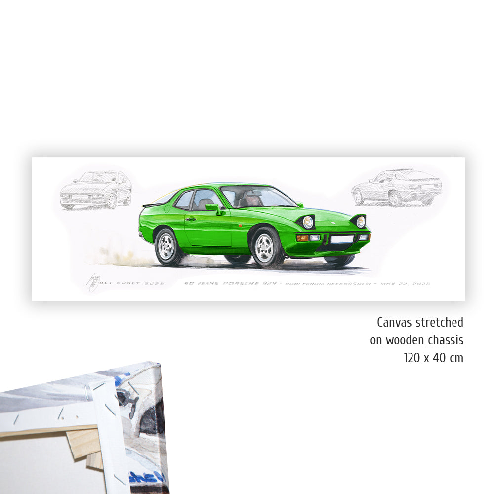#1455 50 Years Porsche 924 (Signal Green)