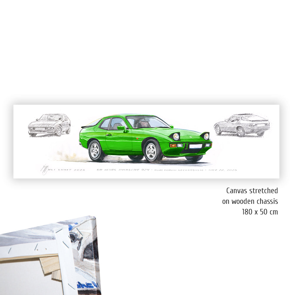 #1455 50 Years Porsche 924 (Signal Green)