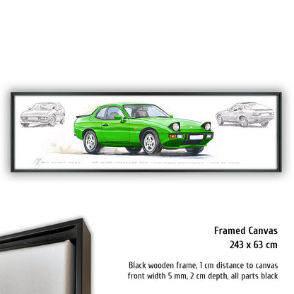 #1455 50 Years Porsche 924 (Signal Green)
