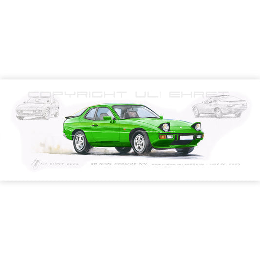 #1455 50 Years Porsche 924 (Signal Green)