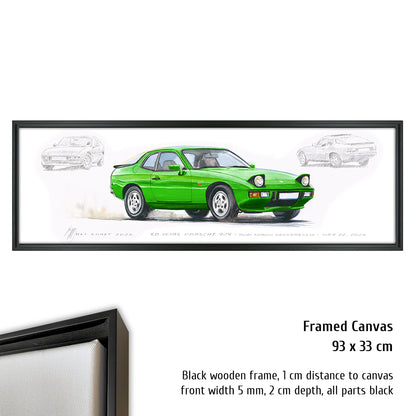 #1455 50 Years Porsche 924 (Signal Green)