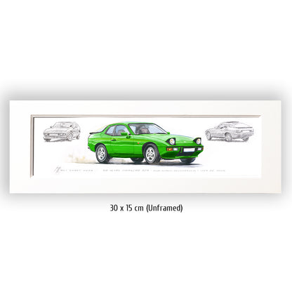 #1455 50 Years Porsche 924 (Signal Green)
