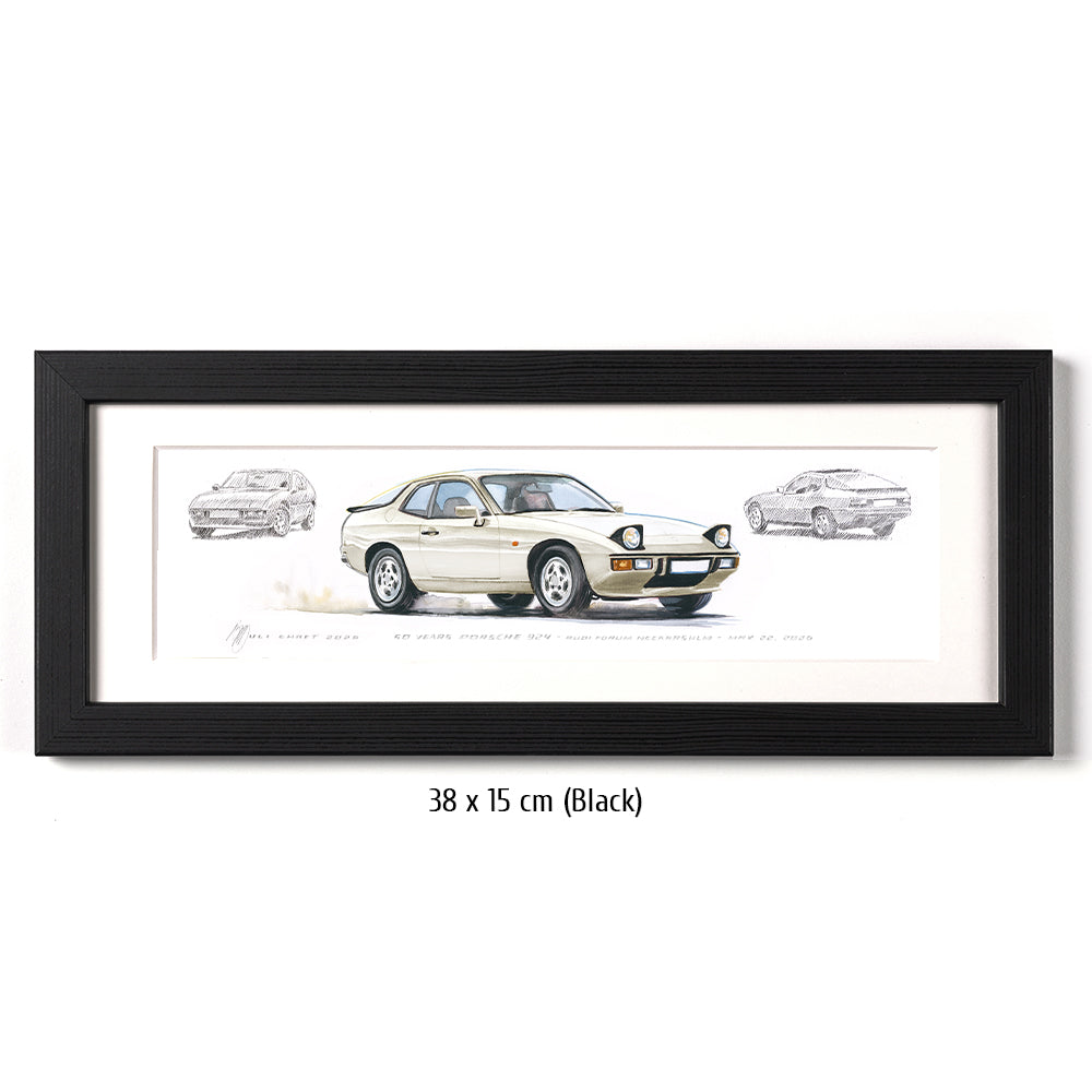 #1456 50 Years Porsche 924 (Cream White)