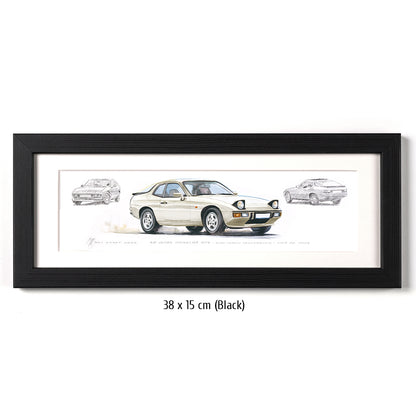 #1456 50 Years Porsche 924 (Cream White)