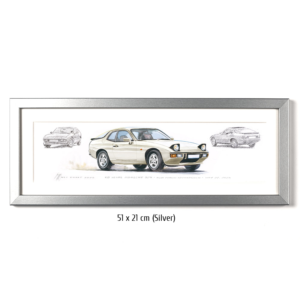 #1456 50 Years Porsche 924 (Cream White)