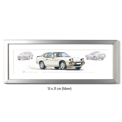 #1456 50 Years Porsche 924 (Cream White)